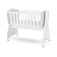 Baby Cot-Swing FIRST DREAMS white+milky green